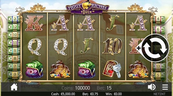 Spela Piggy Riches slot