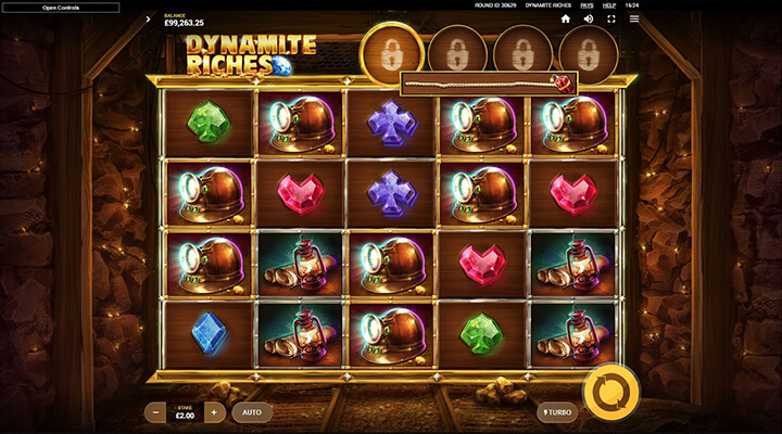 Dynamite Riches Slot Screenshot