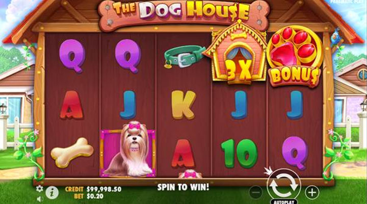 The Dog House Slot Screenshot