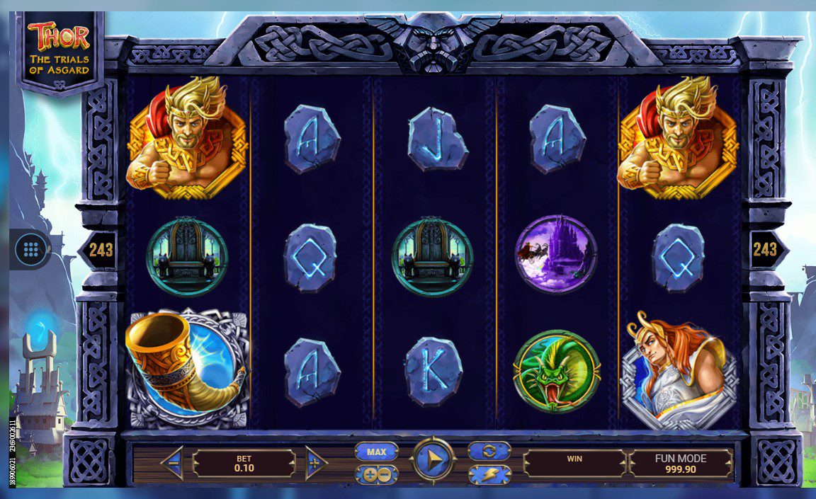 Thor the Trials of Asgard Slot Screenshot