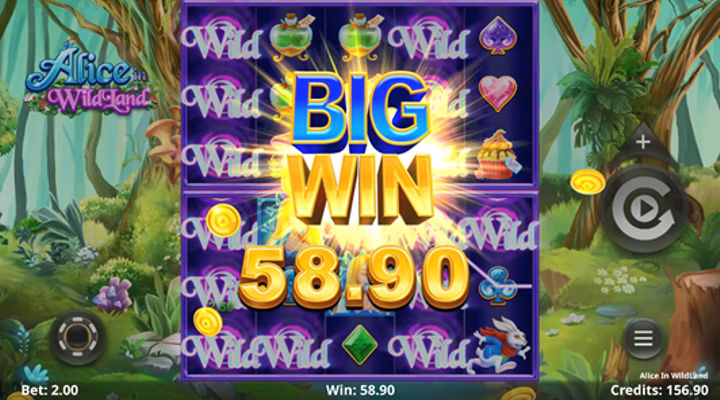 Alice in WildLand Slot Screenshot