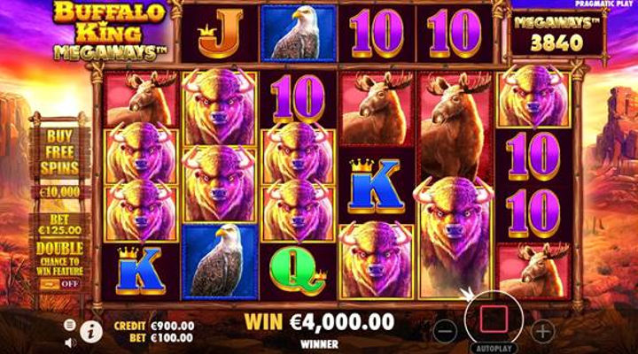 Buffalo King Megaways Slot Screenshot