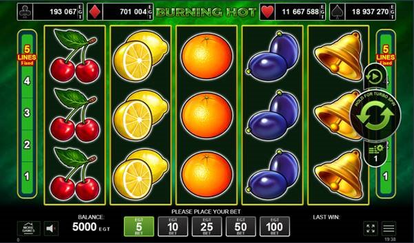 Burning Hot slot