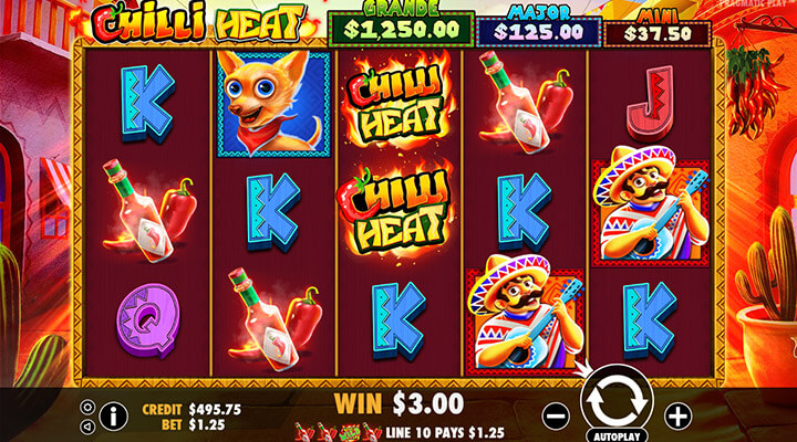 Chili Heat Slot Screenshot