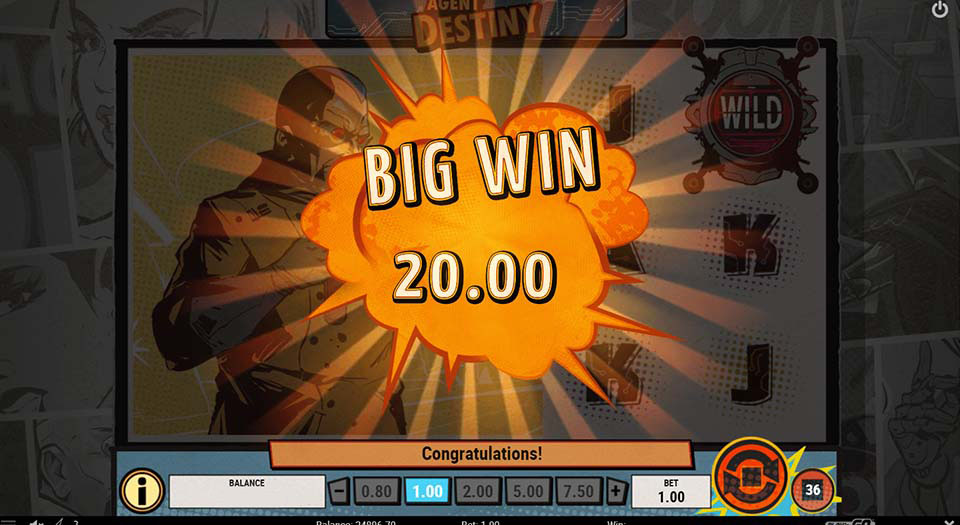 Agent Destiny Slot Game