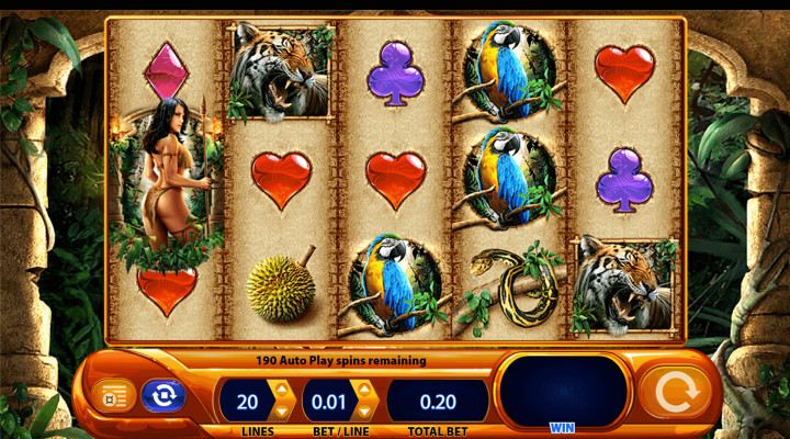 Amazon Queen Slot Screenshot