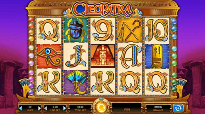 Cleopatra Slot Screenshot