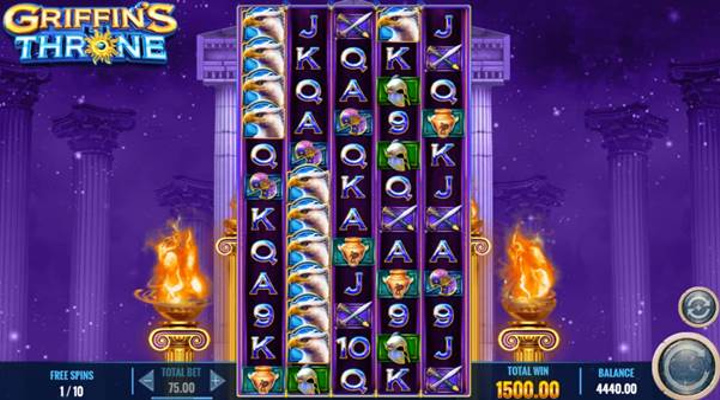 Griffin’s Throne Slot Screenshot