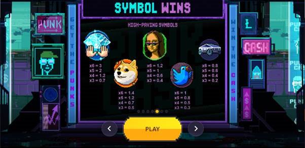 NFT Megaways slot features