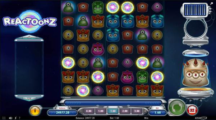 Reactoonz Features Screenshot