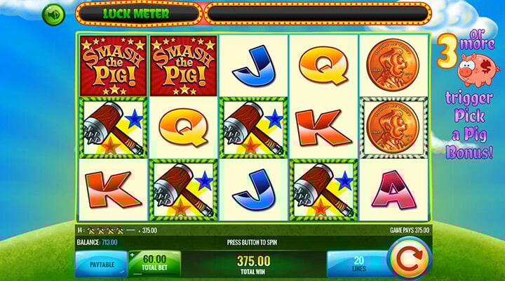 Smash the Pig Slot Screenshot