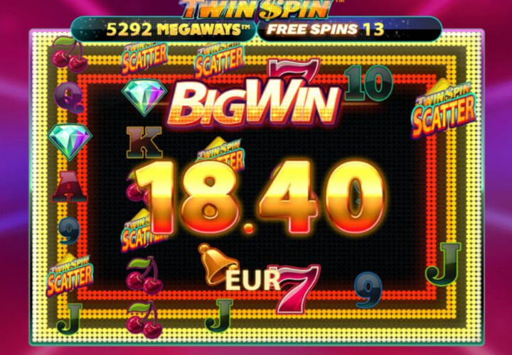 Twin Spin Megaways free spins