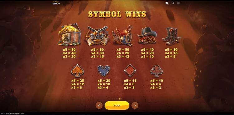 Bounty Raid slot features