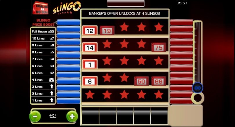 Deal or No Deal Slot Screenshot