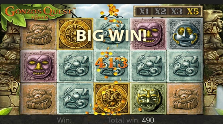 Gonzo’s Quest Slot Screenshot