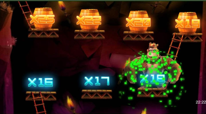 King Kong Trail feature in Blueprint’s King Kong Cash slot game