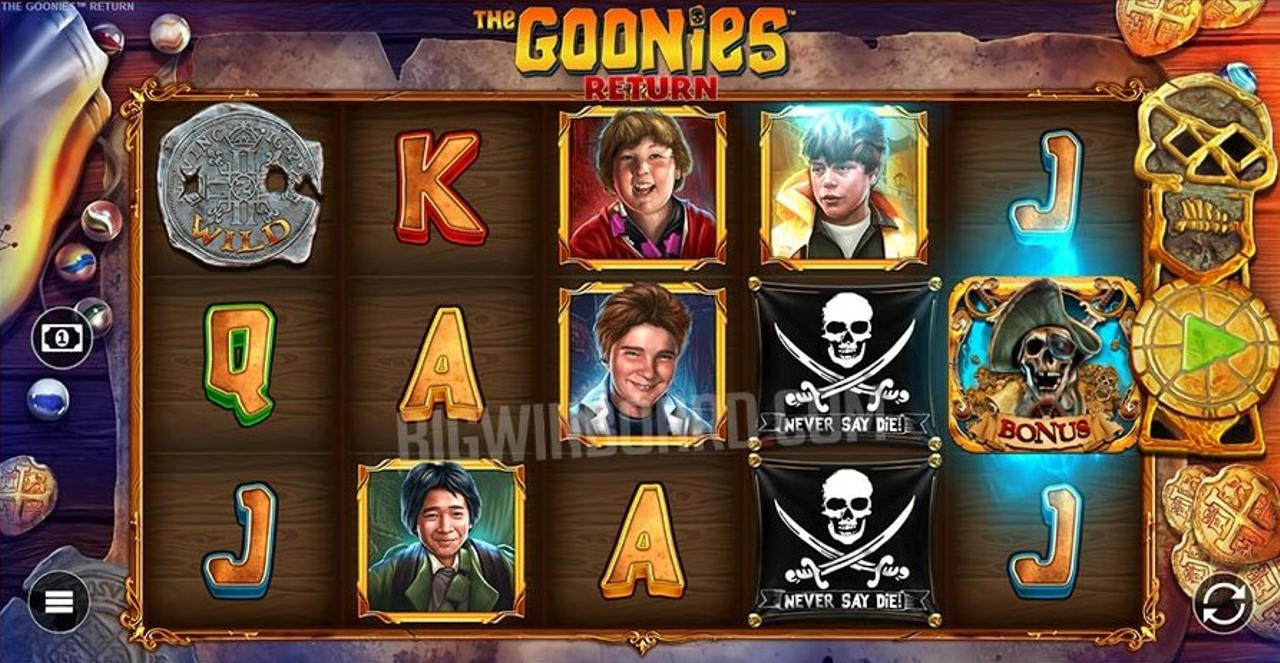 The Goonies Return Slot Features