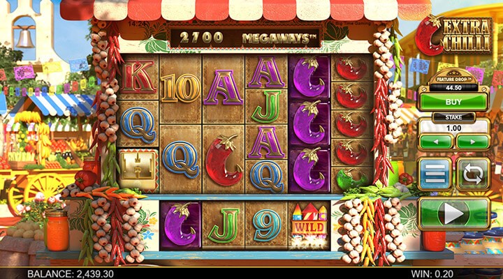 Stacked Zeus symbols on 2nd reel create big win on Zeus 1000 slot online
