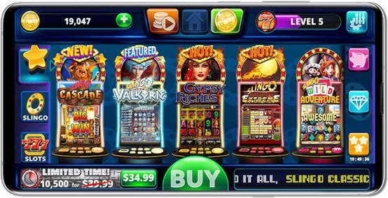 Slingo slot game list