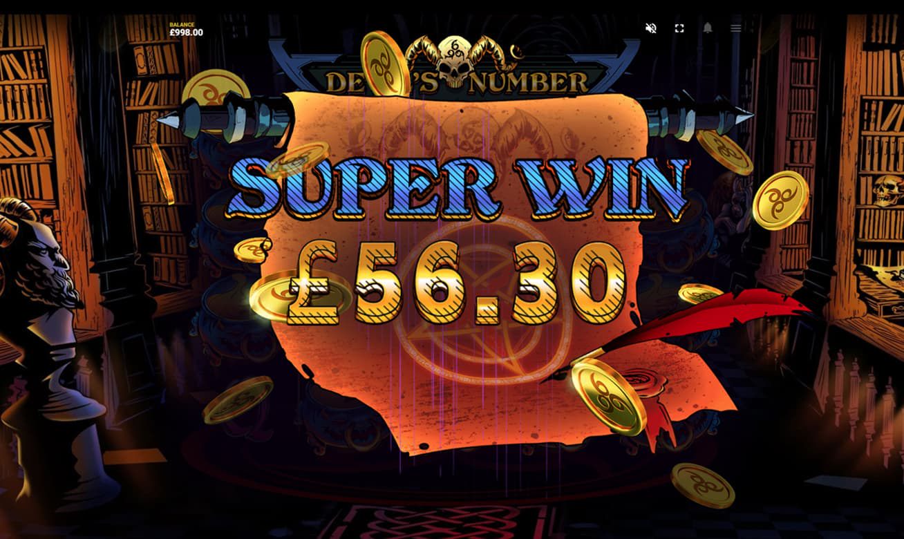 Devils Number slot free spins