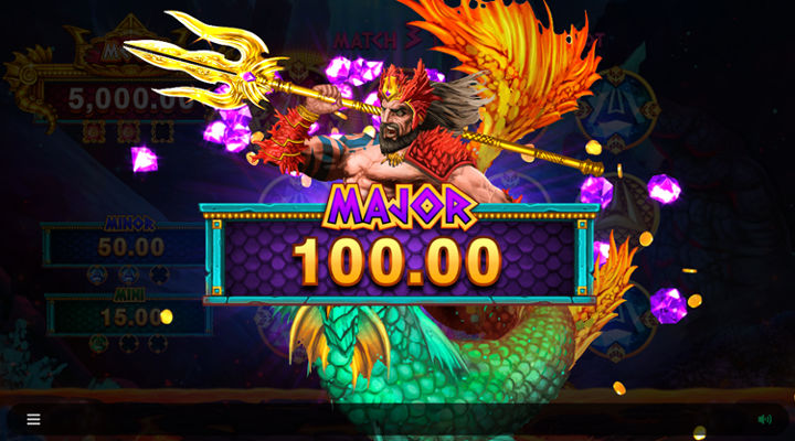 Ancient Fortunes Poseidon Megaways Jackpot Screenshot