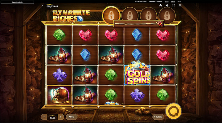 Dynamite Riches Slot Screenshot