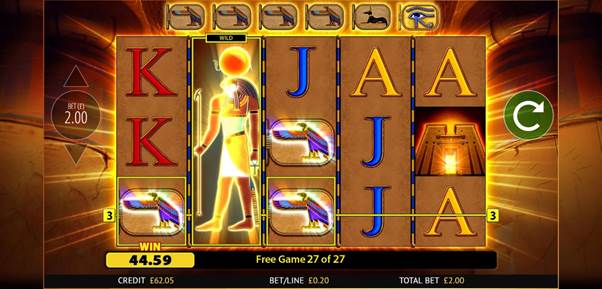 Eye of Horus Features Screenshot