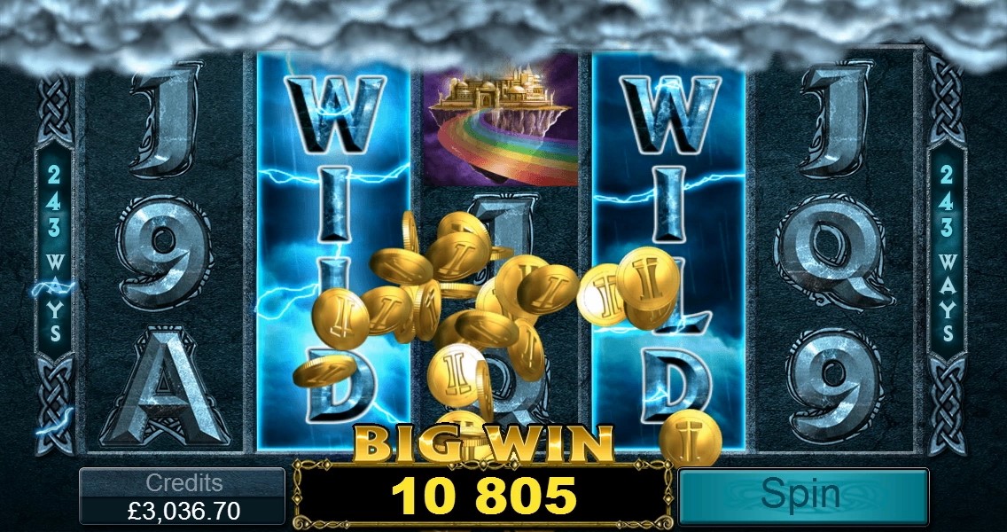 ThunderStruck offer Wildstorm of big win