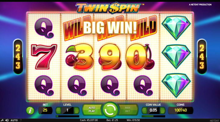 Twin Spin Slot Screenshot