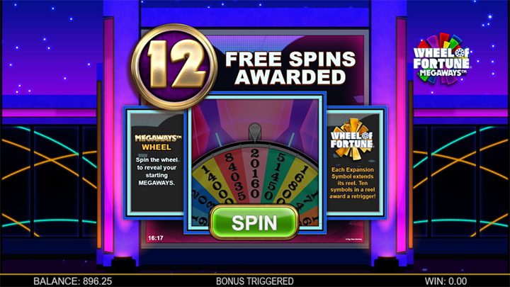 Wheel of Fortune Megaways Slot