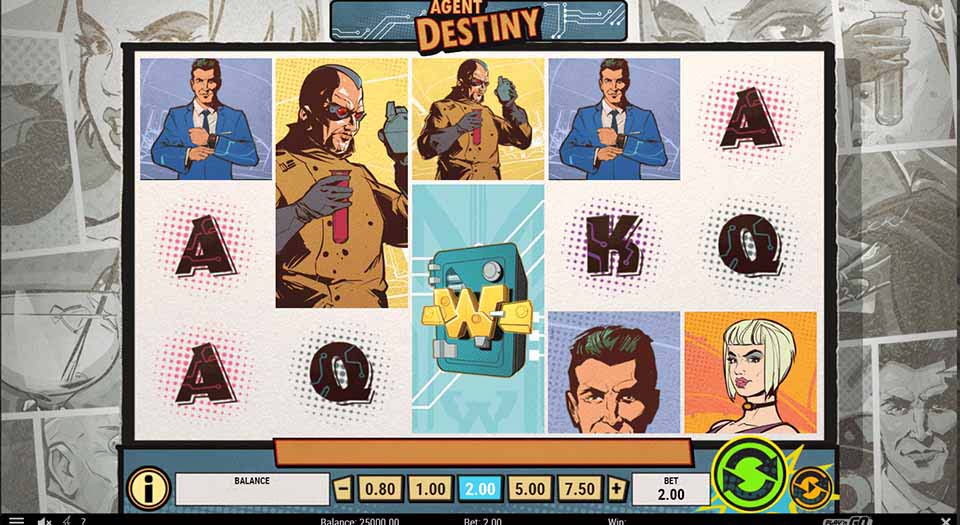 Agent Destiny Slot Game
