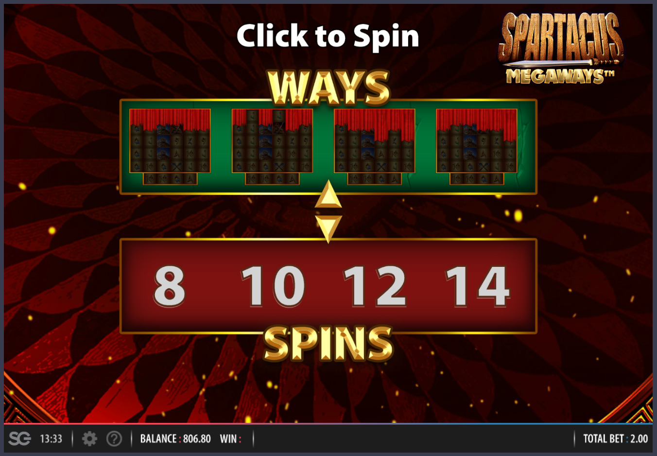 Spartacus Megaways