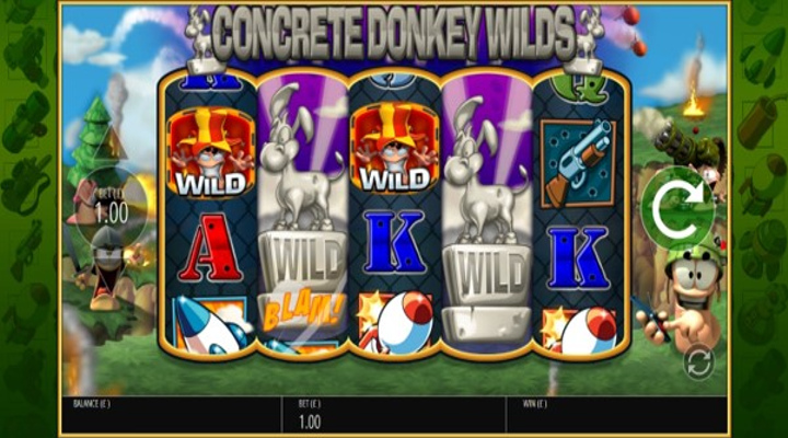 Worms Reloaded Slot Screenshot