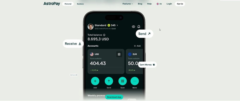 AstroPay card payment method