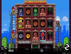 Flame Busters Slot Screenshot
