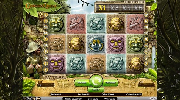 NetEnt Gonzos Quest slot