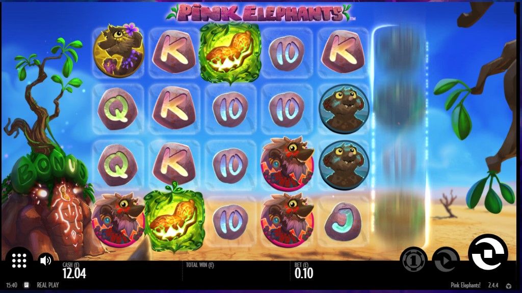 Thunderkick’s Pink Elephants video slot