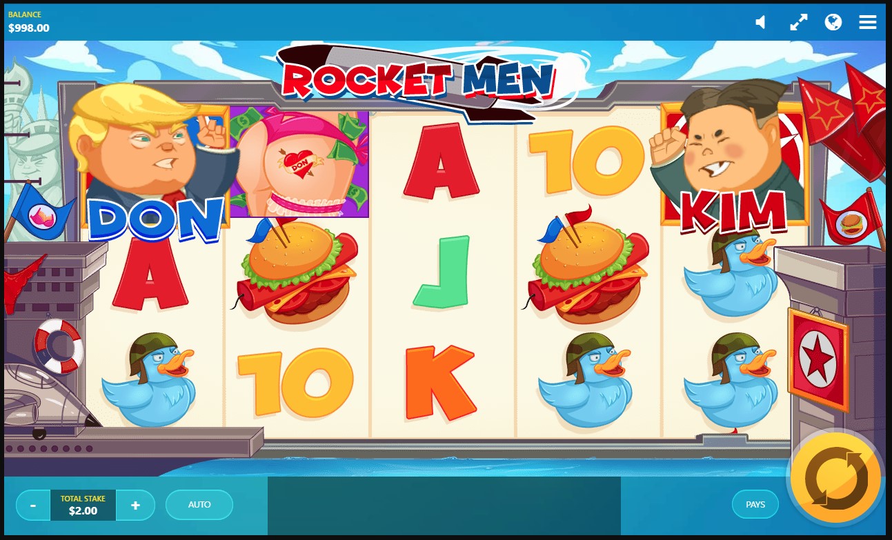 :Red Tiger’s award-winning Rocket Men online video slot at PlayOJO