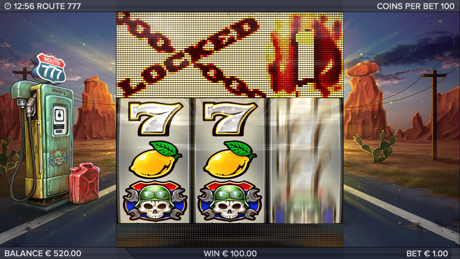 Route777 video slot from ELK Studios