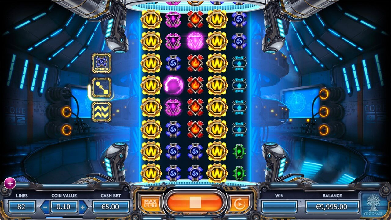 Power Plant online slot from Yggdrasil casino games supplier
