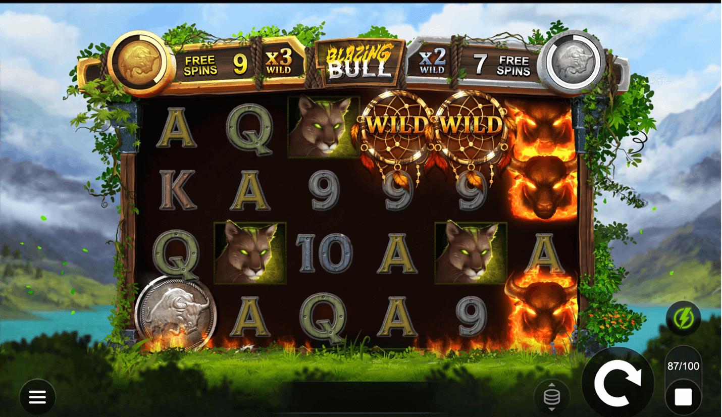 Blazing Bull Slot Screenshot