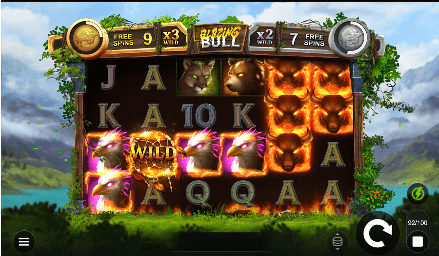Blazing Bull Slot Screenshot