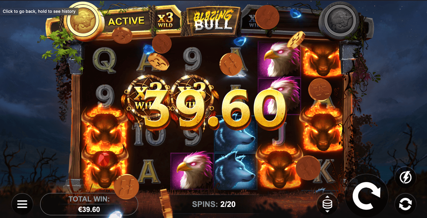 Blazing Bull Slot Screenshot